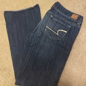American Eagle jeans size 10 shorts